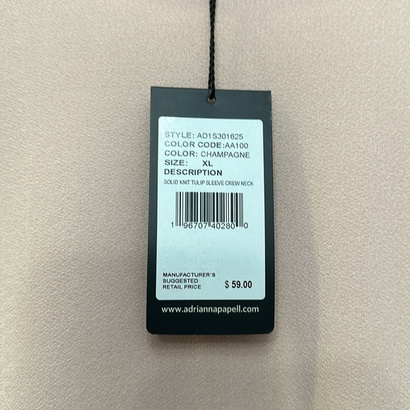 Champagne Colored Top - Picture 2 of 5